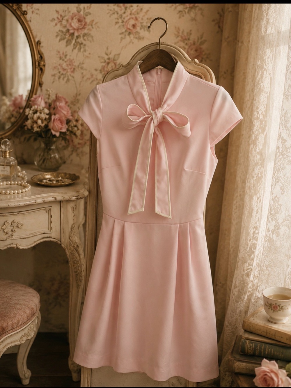 J. Crew baby Pink Mini Dress size 0 with cap sleeves